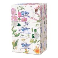 เซลล็อกซ์ พิวริฟาย ฟลาวเวอร์ กระดาษเช็ดหน้า 140 แผ่น x 6 กล่อง - Cellox Purify Flower Facial Tissue 140 sheets x 6 Boxes