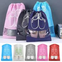 【LZ】✸❈卐  10/5/1pcs Shoes Storage Organizer Bags Non-Woven Travel Shoes Bag Waterproof Clothes Shoes Organizer Travel Suitcase Organizers