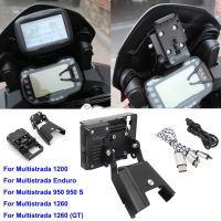 For Ducati Multistrada 1200 Enduro 950 950S 1260 1260GT phone holder Windshied Mount Navigation Bracket GPS Smartphone Holde