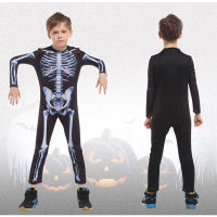 Umorden Halloween Party Skull Skeleton Costumes Kids Child Scary Monster Demon Devil Ghost Grim Reaper Costume for Boys Girls