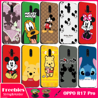 มาใหม่ล่าสุดสำหรับ OPPO R17 Pro เคสโทรศัพท์สำหรับ OPPO ซิลิคอนนุ่มเคสมีรูปแบบเดียวกันขาตั้งโทรศัพท์และเชือก