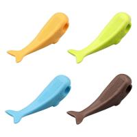 Door Stopper Anti Collision Whale Shape Silicone Floor Door Stops Universal Cartoon Decorative Doorstop for Home Cute Soft Door Stopper for Children Pets usual