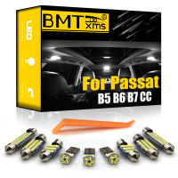 BMTxms For Volkswagen VW Passat B5 B6 B7 CC Sedan Variant 1997-2014 Vehicle LED Interior Indoor Map Dome Light Kit Canbus Bulbs