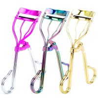 ✕✕ Eyelash Curler with Lash Lift Silicone Pads Stainless Steel Women Lash Nature Curved False Eyelash Clip Cosmetic Makeup Tools