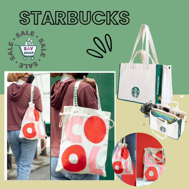 starbucks-rewards-carry-me-tote-bag-กระเป๋าสะพายข้าง-starbucks-rewards