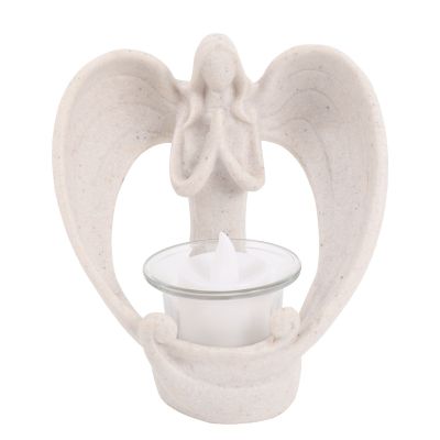 Resin Angel Candle Holder Angels Candleholder Tealight Bereavement Gift Decor