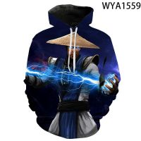 2020 New Fashion Hoodies Mortal Kombat Men Women Children 3D Printed Sweatshirts Pullover Boy Girl Kids Streetwear Tops