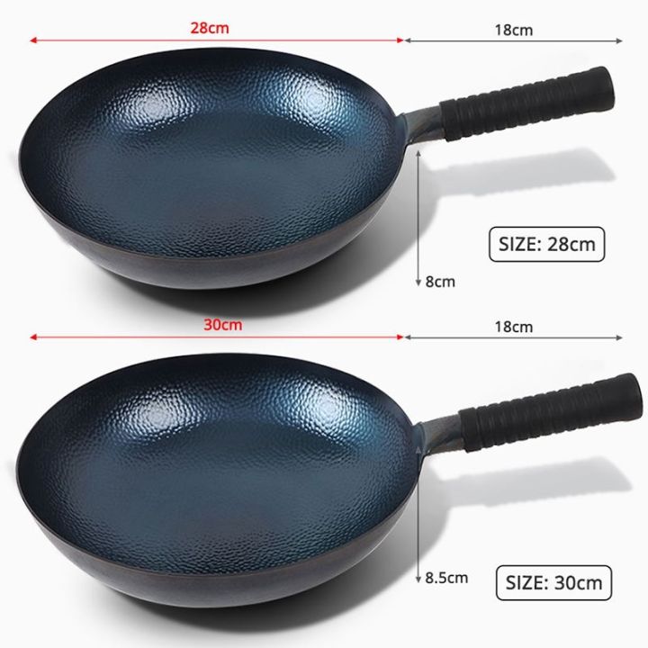 hand-forged-iron-wok-profession-chinese-traditional-wok-pan-household-kitchen-cookware-with-wooden-handles-no-fumes-non-stick