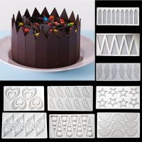 ELEGANT 1pcs Cake Mold Sugar Craft Kitchen Gadgets Birthday Cake Border Stencil Cake Decor Tools Fondant Mould Baking Accessories