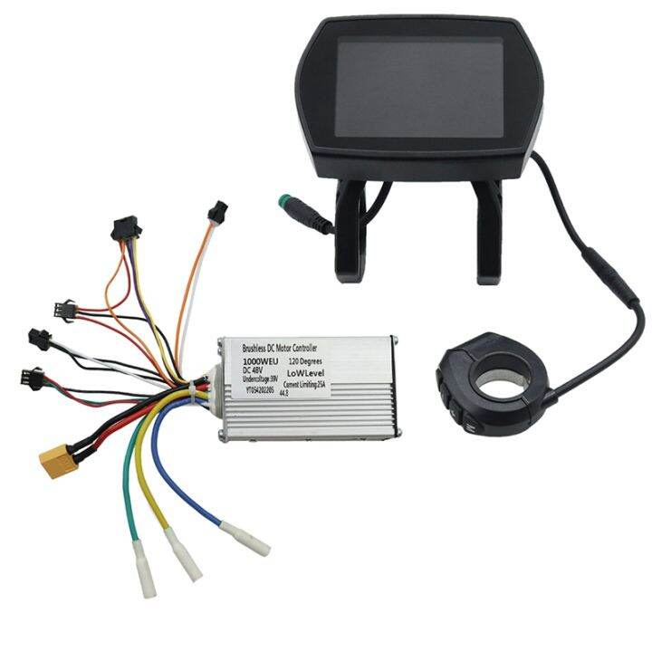 48V 25A 1000W Electric Scooter Controller Kit with Display Scooter