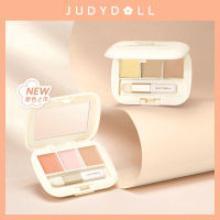Spot parcel post【 New Color Listing 】Judydoll JudydoLL Three Colors Concealer Plate Concealer Cover Fleck Acne Marks Eye Concealer