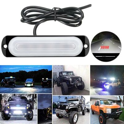 รถ SUV 6 LED แถบแสงสำหรับทำงานไฟตัดหมอกขับสำหรับ4WD ออฟโรด12V/24W