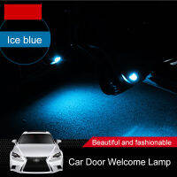 QHCP Car Styling Door Handles Ambient LED Lighting For Lexus IS300 200T 250F GS Atmosphere Lights Waterproof Welcome Floor Lamp