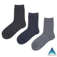 Phiten Aqua ถุงเท้าไทเทเนียมสําหรับสตรี (3 คู่) 22-24ซม.
