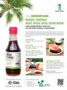 NƯỚC TƯƠNG MẬT HOA DỪA SOKFARM chai 500ml