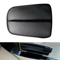 [Automobile accessories] ที่คลุมที่เท้าแขนคาร์บอนไฟเบอร์ดูคอนโซลกลางสำหรับ BMW X5 E70 X6 E71 2008-2013