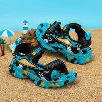 Childrens Sports Sandals 2023 Summer New Boys Breathable Beach Shoes Girls Soft Bottom Open Toe Casual Sandals Trendy