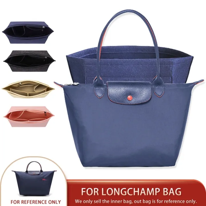 longchamp-กระเป๋าถือ-กระเป๋าเครื่องสําอาง-ผ้าสักหลาด-แบบพกพา-สําหรับเดินทาง