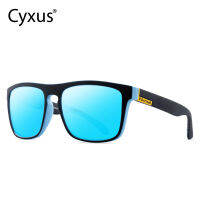 Cyxus แว่นกันแดดโพลาไรซ์สำหรับผู้ชายผู้หญิงแฟชั่นกีฬา Shade UV Protection TAC เลนส์ PC กรอบแว่นตากันแดดแว่นตากีฬากลางแจ้งแบรนด์เดิม 1058