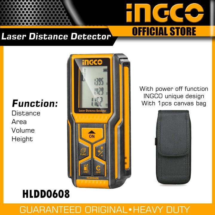 INGCO HLDD0608 60M Laser Distance Detector Measurer Meter IPT Lazada PH
