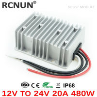 RCNUN ที่มีคุณภาพสูง10-23โวลต์12โวลต์ถึง24โวลต์15A 20A DC DC S TEP Up แปลง Regulator 12โวลต์ถึง24โวลต์500วัตต์เพิ่มโมดูล CE RoHS