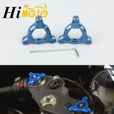 Motorcycle 17mm Fork Preload Adjusters For Yamaha YZF-R6 99-04 06-07 YZF 1000 96-02 For Kawasaki ZX6R 98-04 ZX9R 98-03 ZX12R