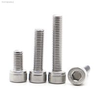 ✧❦✴ DIN912 Hexagon Hex Socket Cap Head Screw M1.6 M2 M2.5 M3 M4 M5 M6 M8 M10 A2-70 304 Stainless Steel Allen Bolt Hex Screws