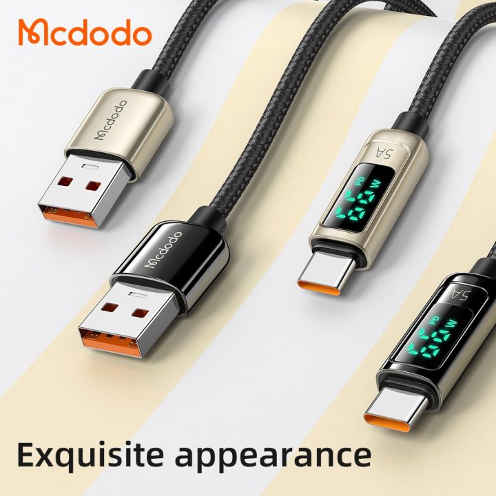 mcdodo-สาย-usb-type-c-5a-super-quick-charge-qc3-0-ชาร์จเร็วสำหรับสาย-usb-ca-869