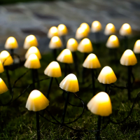 Solar Lamps 102030 Leds Garden Decoration Mushroom Lights Waterproof Fairy Light Garland Solar Lights Solar Led Light Outdoor