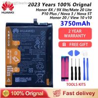 Hua Wei Original HB386589ECW 3750mAh Rechargeable Phone battery For Huawei Honor 8X 9X P10 PLUS View 10 Mate 20 Lite Nova 3 4 5T new brend Clearlovey