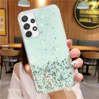 INEATER สูง Bling Glitter เคสโทรศัพท์ที่ชัดเจนสำหรับ Samsung Galaxy S21 Ultra S20 FE Plus A52 A72 A42 A32 5G A12 A02 A02S A42 A71 M51 A21S A20 A30 A50 A70 Samsung S8 S9 S10 Plus หมายเหตุ8 9 A31เคสโทรศัพท์