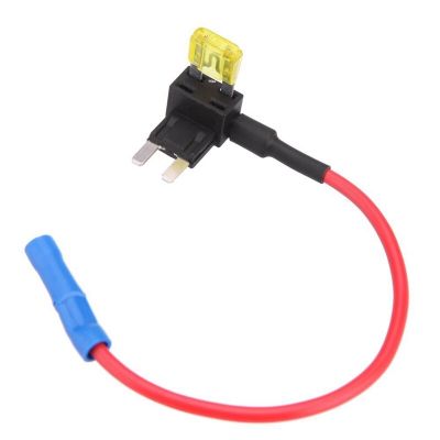 4X 2-Insert Blade Fuse Adapter Voltage Tap For Automotive Fuses APS ATT Mini Low Profile Fuses  Accessories