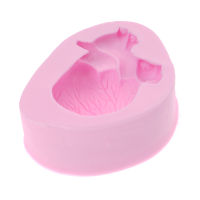 Resin Chocolate Cake DIY Tool Pastry Dessert Lace Baking Decoration Brain Heart Silicone