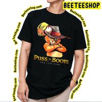 【New】Puss In Boots The Last Wish Cute Art Logo For Fans Trending Unisex T-Shirt