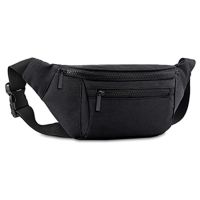 [COD] mens and womens fashion Messenger cloth waist bag running outdoor sports travel hiking easy to carry mobile phone