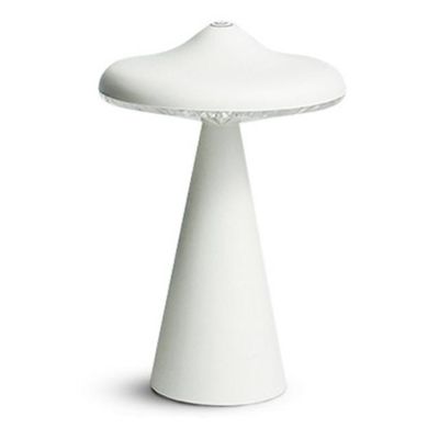 1 Set UFO Mushroom Lamp LED Night Light Creative Atmosphere Projection Lamp Decoration Bedside Lamp White