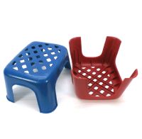 เก้าอี้พลาสติก plastic chair คละสีเคลื่อนที่พกพา