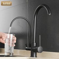 XOXO Filter Kitchen Faucets Cold and Hot Deck Mounted Mixer Tap Water Purification Features Mixer Tap Crane For Kitchen 81068