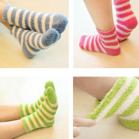 8PairsLot Winter To Keep Warm Coral Fleece Fashion Colors Baby Socks Boy girls Socks 1-3 Years