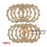 10PCS Motorcycle Paper Base Clutch Friction Discs Plates For Kawasaki Z1000 07-15/Z1000 ABS 07-09/Z1000 ABS 14-15