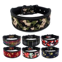 【CW】 Reflective Adjustable Dog Collar Belt Puppy Necklace Doggie Neck Strap For Small Big Chihuahua Teddy Bulldog Pet Supplies