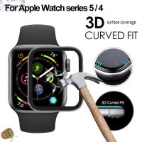 ฝาครอบฟิล์มกันหน้าจอ PHILLIPOHN 9H สำหรับนาฬิกา Apple Series 5 4กระจกเทมเปอร์ IWatch 40มม. 44มม.