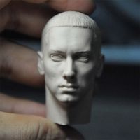 Unpainted 16 Scale Eminem Head Sculpt รุ่นสำหรับ12 Action Figure ตุ๊กตาภาพวาดออกกำลังกาย No.417