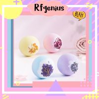 (พร้อมส่ง) Flower petals bath bomb บาทบอม บาธบอม bathbomb bath bomb สบู่แช่ตัว สบู่ขัดผิว สปาแช่ตัวในอ่าง