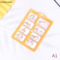 ?ZONGLONG? 8ชิ้น เซ็ตสายโลหะมอนเตสซอรี่ปริศนาสำหรับเด็กและผู้ใหญ่, ของเล่นเพื่อการศึกษาฝึกสมองสร้างไอคิวสำหรับเด็กและผู้ใหญ่