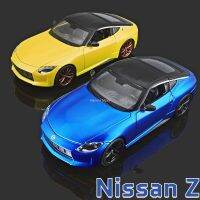 1:24ใหม่2023 Nissan Z แบบมีรายละเอียดสูงมีความแม่นยำโมเดลรถยนต์ของเล่นแบบชุดสะสมของขวัญสำหรับเด็ก Sc