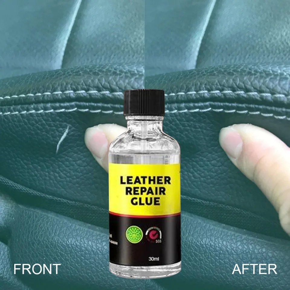 cw】Leather Repair Glue 30ml50ML Leather Scratch Repair Soft Glue Incognito  Transparent Washabl Glue Leather Adhesive Glue 【hot】