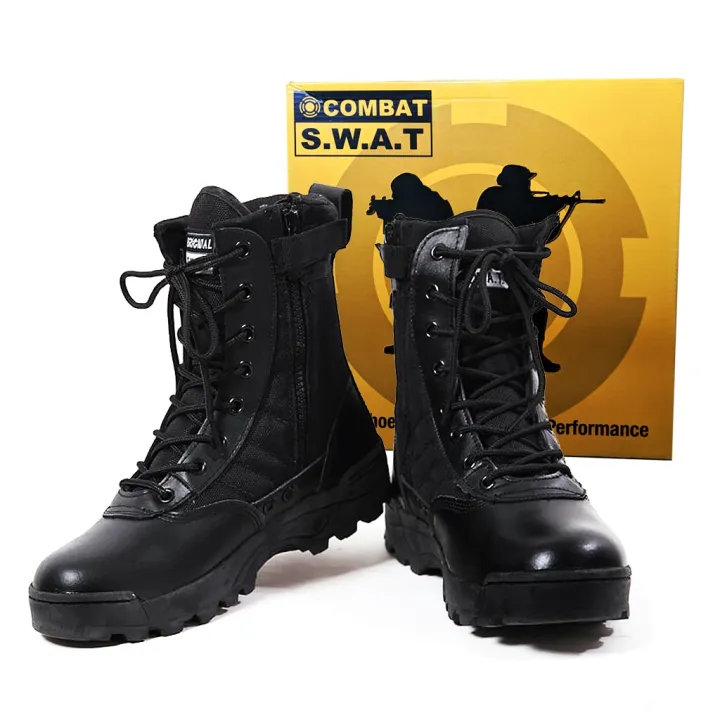 lazada combat boots