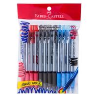 Faber-Castell Grip X5 ปากกาลูกลื่น 0.5มม. ( หมึกคละสี ) แพ็ค 12 ด้าม รหัส 100890784