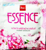 (  30 มล. X 12 ถุง  )  ESSENCE FLORAL PINK   เอสเซ้นซ์ กลิ่นฟลอรัล สีชมพู ขนาด 30ml แพ็ค 12ซอง น้ำยาซักผ้า